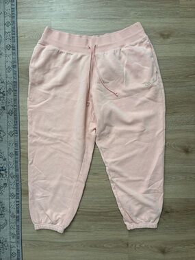 Nike Women’s Peach Phoenix High Rise Fleece Joggers Sweatpants